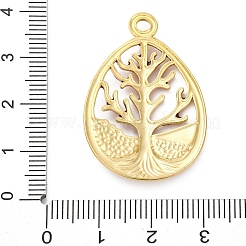 Подвески из нержавеющей стали 304 с эмалью&nbsp;STAS-S163-34G-02