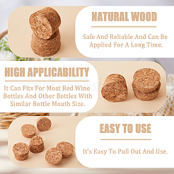 27 шт. 3 пробковые пробки для бутылок&nbsp;AJEW-GF0007-63