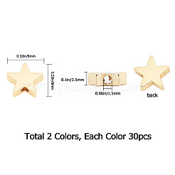 Латунные бусины&nbsp;KK-SC0001-28