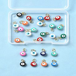 26шт латунные эмалированные подвески&nbsp;KK-FS0001-70