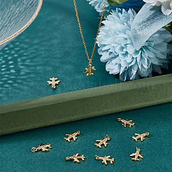 10 шт. Латунные подвески с микропаве&nbsp;ZIRC-BBC0001-27