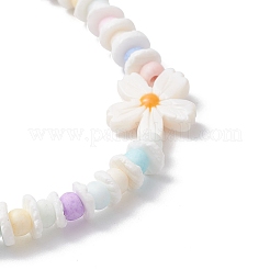 3 шт. 3 стильных браслета из натуральных пресноводных ракушек&nbsp;BJEW-JB12466