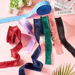 Лента из полиэстера с оборками&nbsp;OCOR-TAC0016-25F