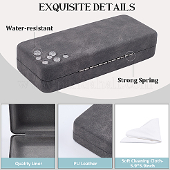 1 шт. кожаный футляр для очков&nbsp;AJEW-CN0004-77A