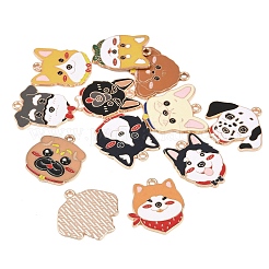 Подвески из эмали и сплава&nbsp;ENAM-L053-01KCG