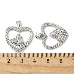 Стойки обшивки латунь микро проложить Циркон подвеску&nbsp;KK-F869-17P