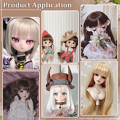 Парики из волокна&nbsp;AJEW-WH0696-224B