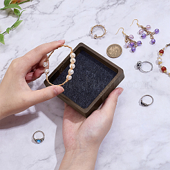 1 шт. деревянные подносы для ювелирных изделий&nbsp;AJEW-PH0006-95B