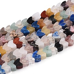 Природных драгоценных камней смешанного бисер нитей&nbsp;G-T143-32