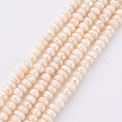 Нити из натурального культивированного пресноводного жемчуга&nbsp;X-PEAR-N010-005