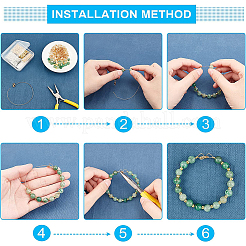 400шт 5 стильные латунные бусины&nbsp;KK-FH0005-36G