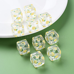 Прозрачные акриловые шарики печатных&nbsp;MACR-S374-08A-01