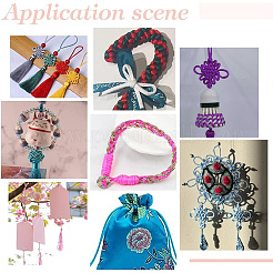 4 рулон 4-х цветных нейлоновых ниток&nbsp;NWIR-PH0002-21