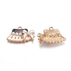 Подвески из эмалевого сплава с покрытием из легкого золота&nbsp;LS-PALLOY-TAC0011-09