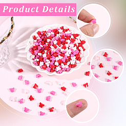 500 шт. Непрозрачные акриловые бусины&nbsp;SACR-PA0001-20B