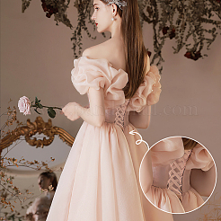 Замена молнии в свадебном платье&nbsp;DIY-WH0496-05C-02