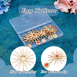 5 шт. двухцветный сплав со смолой&nbsp;FIND-TA0004-16