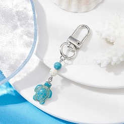 Подвеска из синтетической бирюзы&nbsp;HJEW-JM01421