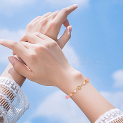 6 шт. латунные застежки с пружинным затвором&nbsp;KK-SC0006-42G-01