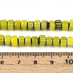 Ручной работы тысячецветник стеклянные бусины нитки&nbsp;LAMP-T021-27A-01