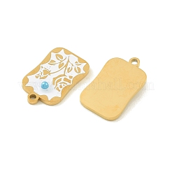 Подвески из нержавеющей стали 304 с эмалью&nbsp;STAS-H251-03A-03