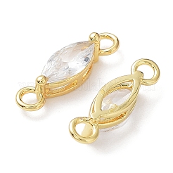 Латунные прозрачные соединители с кубическим цирконием&nbsp;ZIRC-G170-14G-01