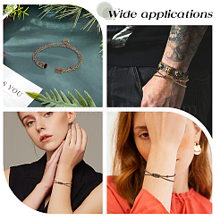 32 комплект латунных трубчатых магнитных застежек&nbsp;KK-SC0001-99