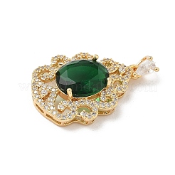 Латунные микро проложить кубического циркония подвески&nbsp;KK-S531-07G