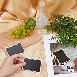 10 шт. деревянная мини-доска для рисования мелом&nbsp;HJEW-DR00237