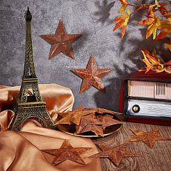 Большие подвески из ржавого железа&nbsp;IFIN-WH0065-16C