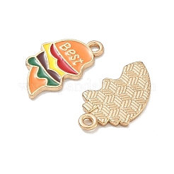 2 шт. Подвески из сплава с эмалью&nbsp;ENAM-I077-03KCG-01