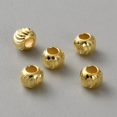 925 стерлингов серебряные шарики Spacer STER-WH0005-41B-G-1