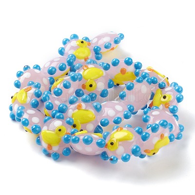 Бусины лэмпворк &nbsp;LAMP-G142-01F-1