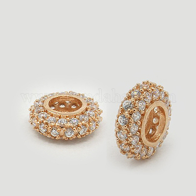 Латуни кубического циркония европейские шарики ZIRC-F001-102-1