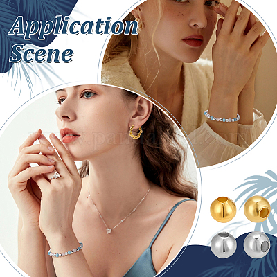 400 шт. 2-х цветные железные бусины-обжимки&nbsp;IFIN-NB0001-64-1