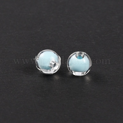 Акриловые бусины&nbsp;MACR-WH0007-09B-1