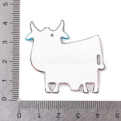 Акриловые подвески на тему коровы&nbsp;MACR-U003-05D-1
