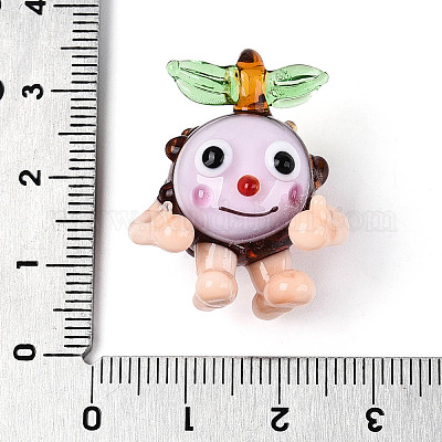 Подвески лэмпворк ручной работы&nbsp;LAMP-T025-07M-1