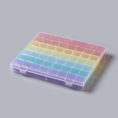 Пластиковые бисера контейнеры&nbsp;CON-F005-09-1