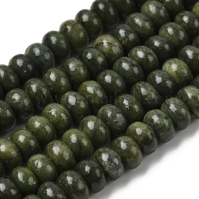 Тайвань природного нефрита бисер нитей&nbsp;G-A280-A14-02-1