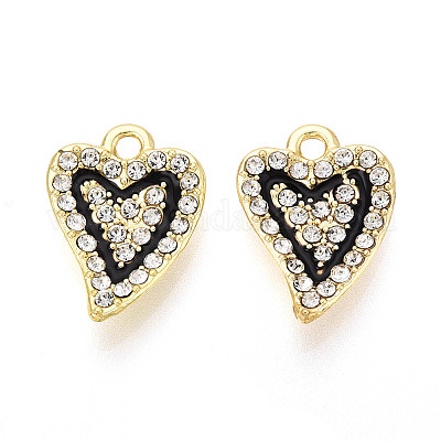 Подвески из сплава и страза&nbsp;FIND-N012-03KCG-1