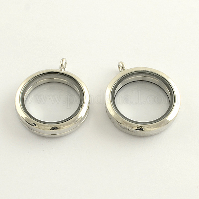 Сплав фоторамка жить памяти с плавающей медальон кулоны X-PALLOY-Q301-01-1