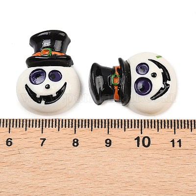 Кабошоны из смолы в стиле Хэллоуин&nbsp;RESI-XCP0002-70B-1