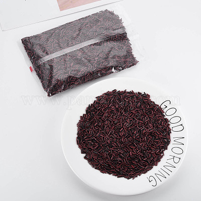 Непрозрачные цвета двухцветные стеклянные бусины из стекляруса SEED-T006-02A-01-1