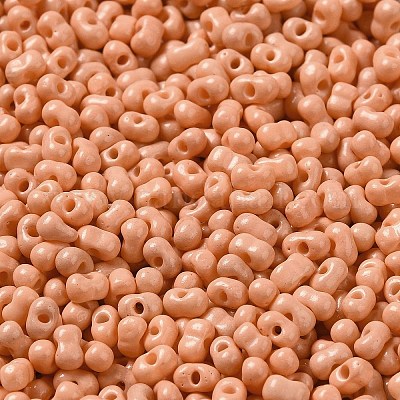 Выпечка краска стеклянные бусины SEED-K009-01B-13-1