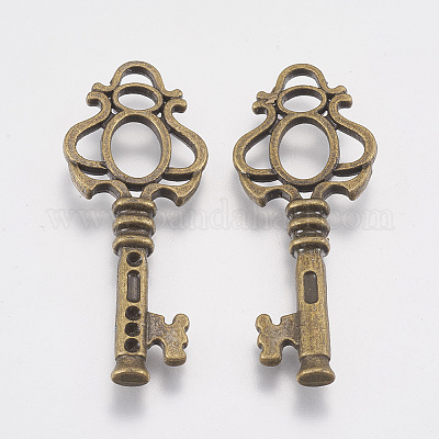 Сеттинги тибетского стиля для плоского кулона и кабошона&nbsp;X-TIBEB-23250-AB-NR-1