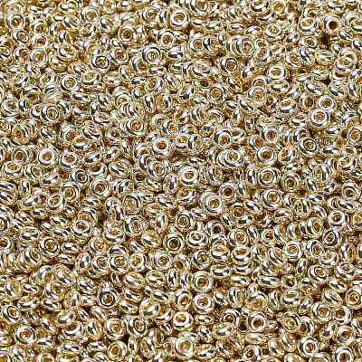 Полукруглые бусины toho 8/0&nbsp;SEED-DR08-PF558-1