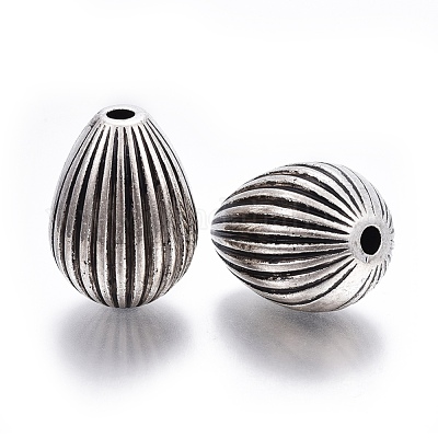 Пластиковые гофрированные бусины ccb&nbsp;CCB-F009-14AS-1