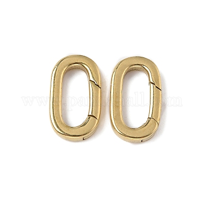 Латунные пружинные кольца&nbsp;KK-WH0062-61A-G-1