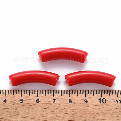 Непрозрачные акриловые бусины MACR-S372-002B-S010-1